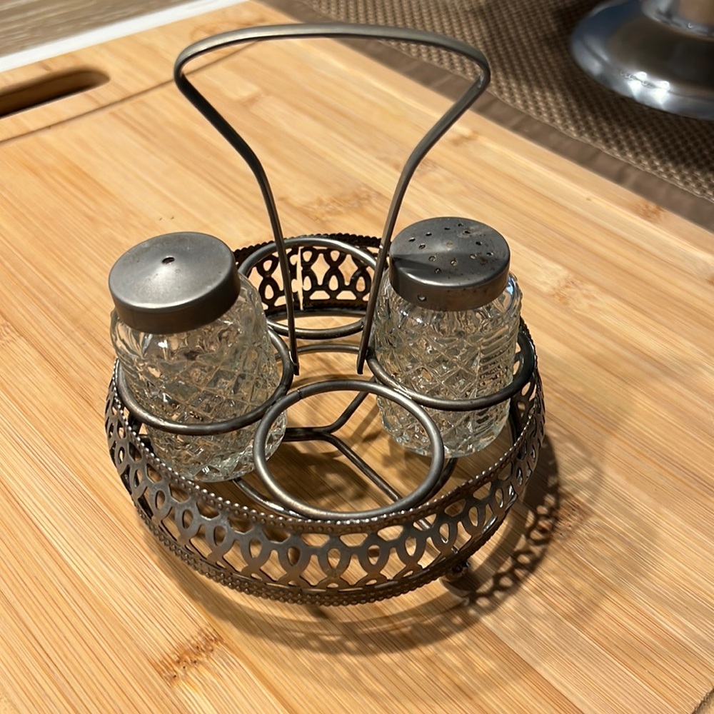 Vintage cruet set